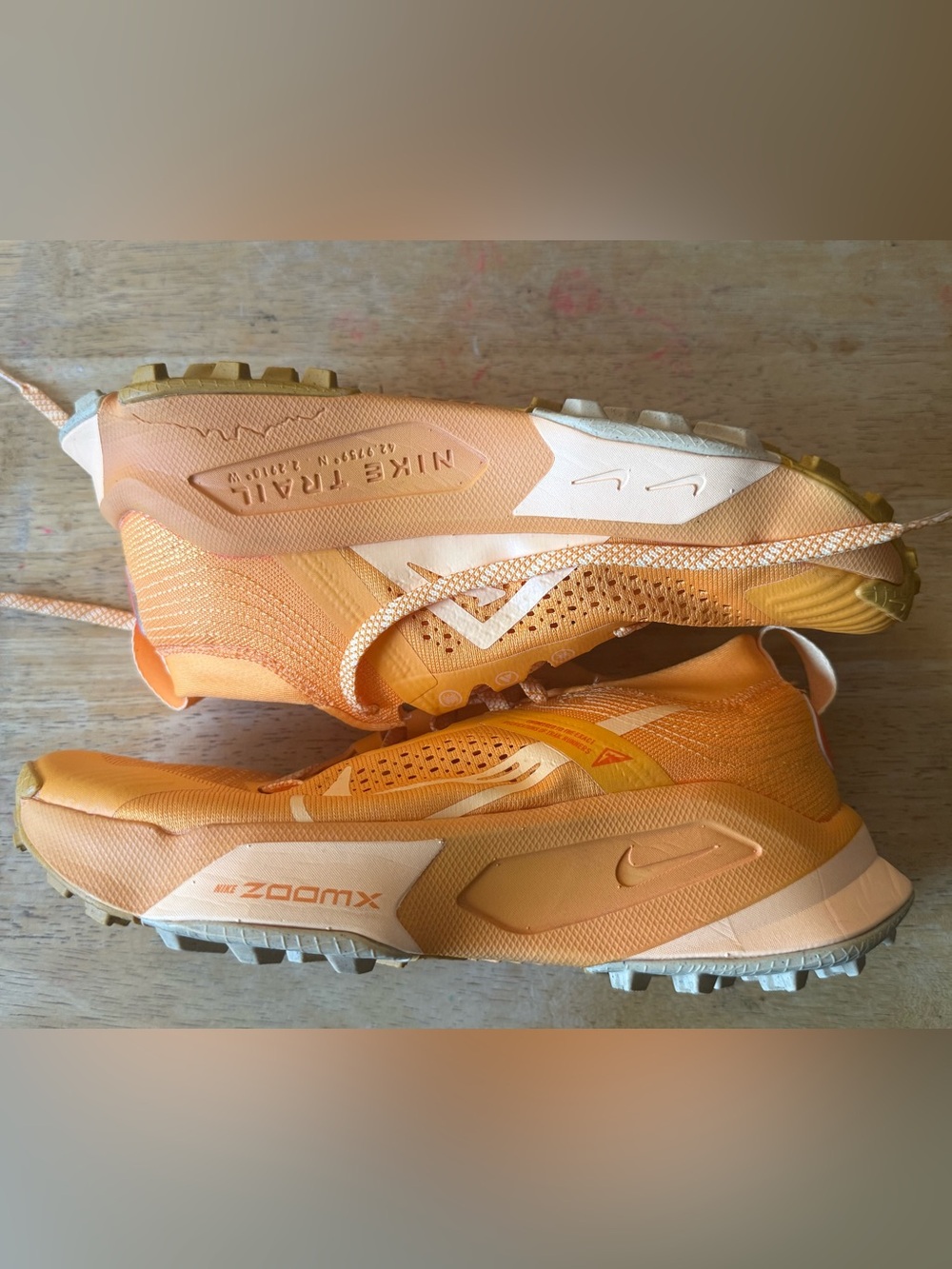 Nike Women's Orange Trail Running Shoes with ZoomX Cushioning